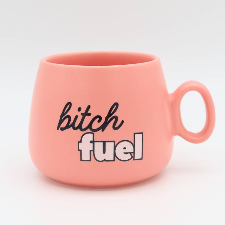 Cappuccino Mug Bitch Fuel for wholesale by Properly Improper