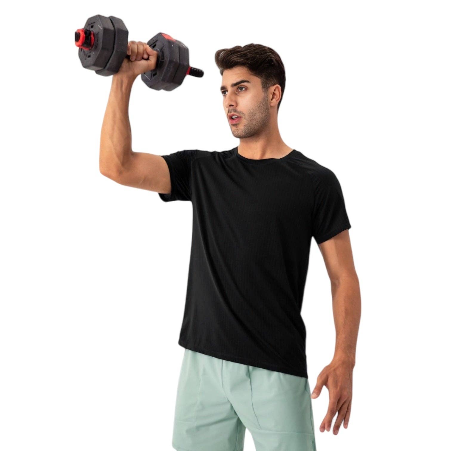Active by Anna-Kaci - Wholesale T-Shirt - Men's - Men's Lightweight Performance T-Shirt with Moisture-Wicking18
