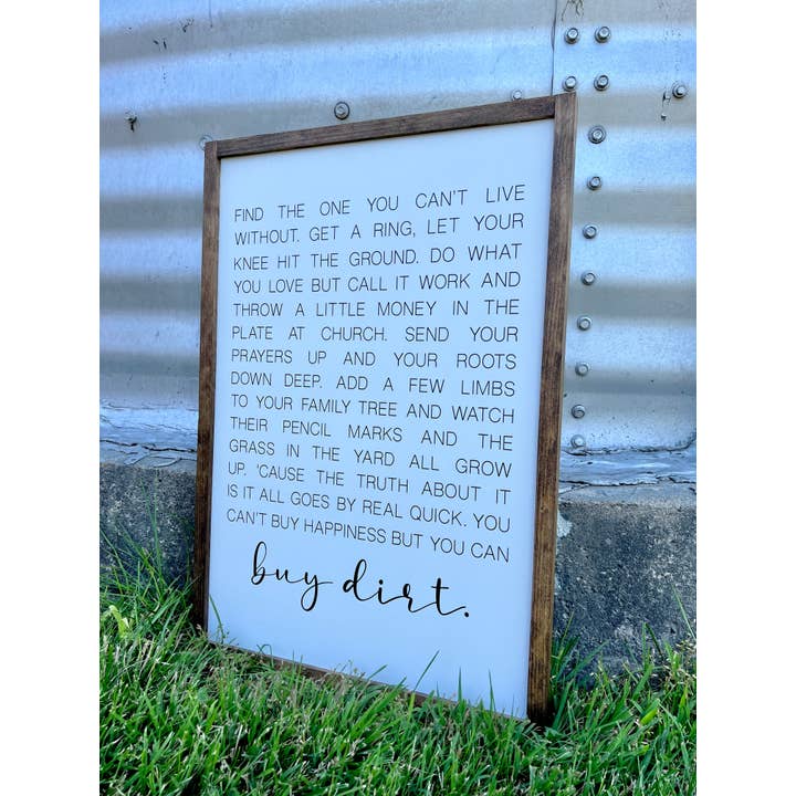 B & C Signs - Wholesale Bord/bordje - Dirt kopen1