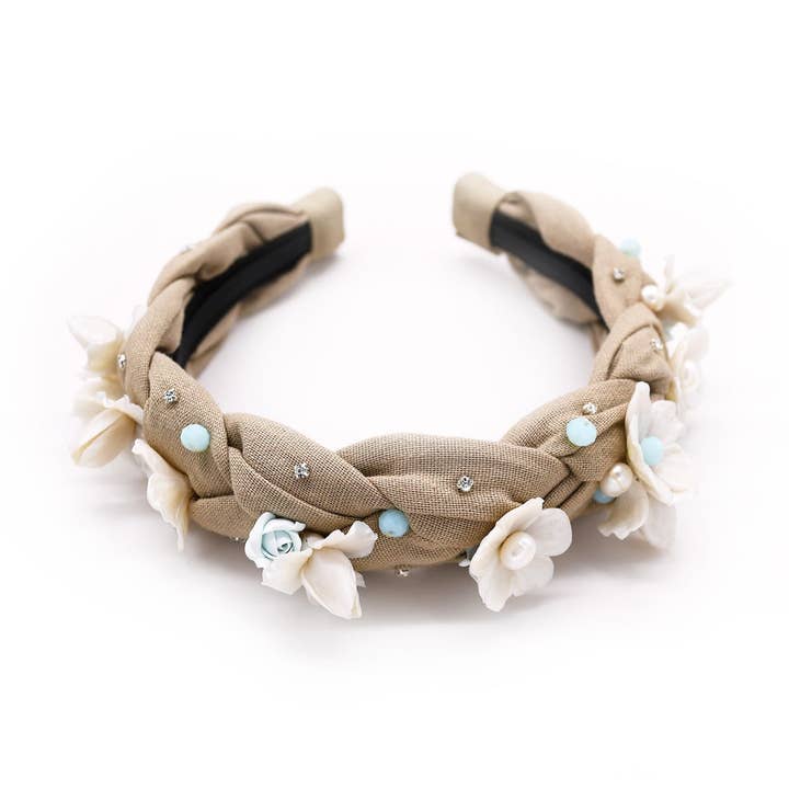 Floral Sand Headband for wholesale by ADIBA