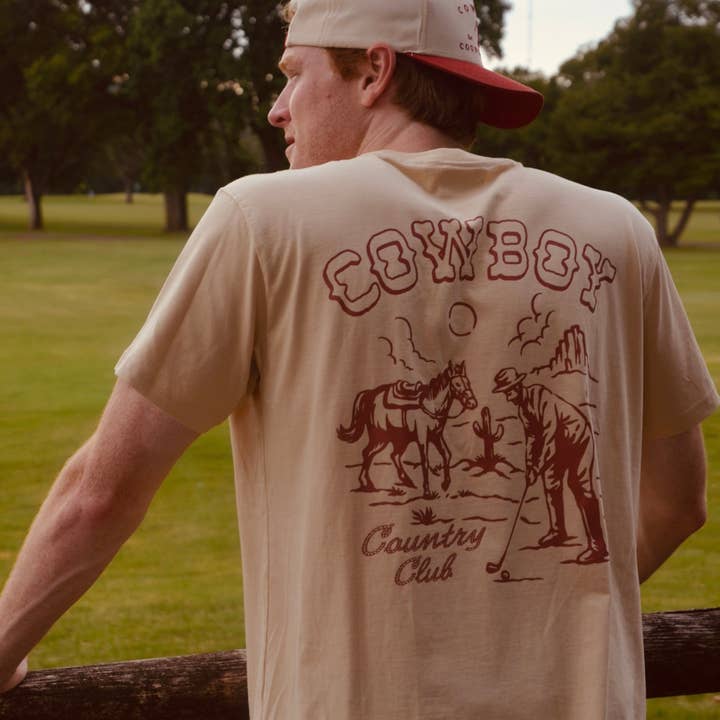 Horse & Sun Graphic T-Shirt for wholesale by Cowboy Country Club