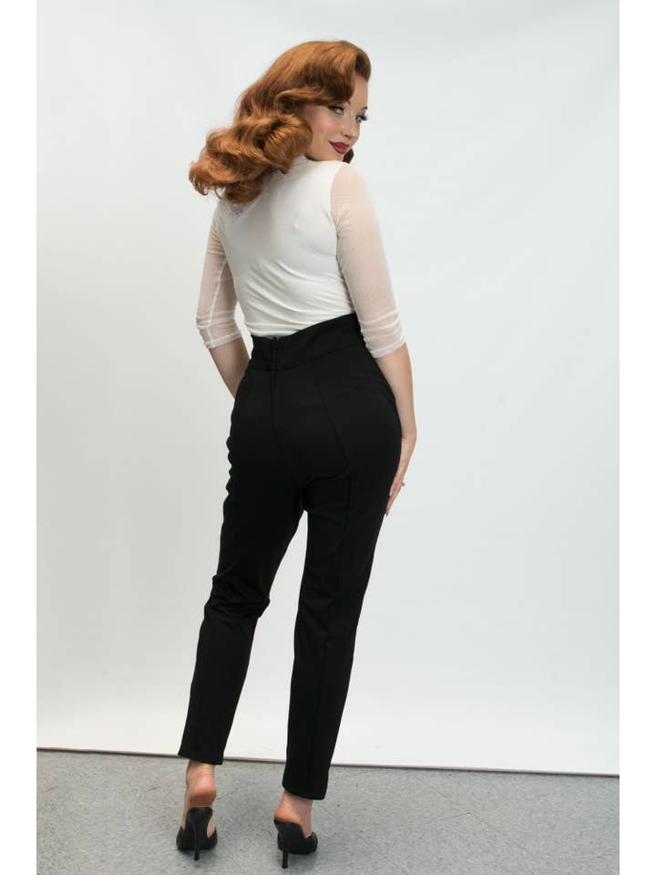 Heart of Haute - Wholesale Pants - Women's - Cigarette Pant - Black8