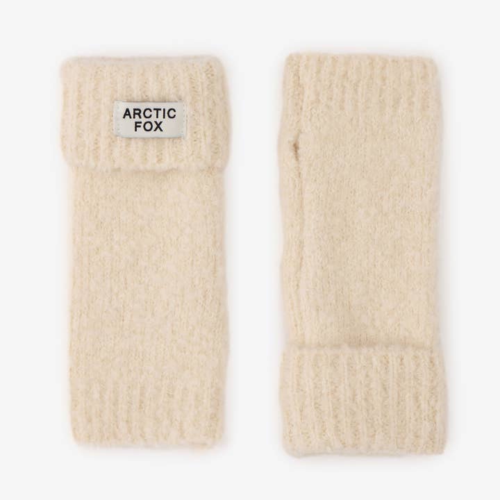 Reykjavik Handwarmers - Pebble Beige - AW25 for wholesale by ARCTIC FOX & CO.