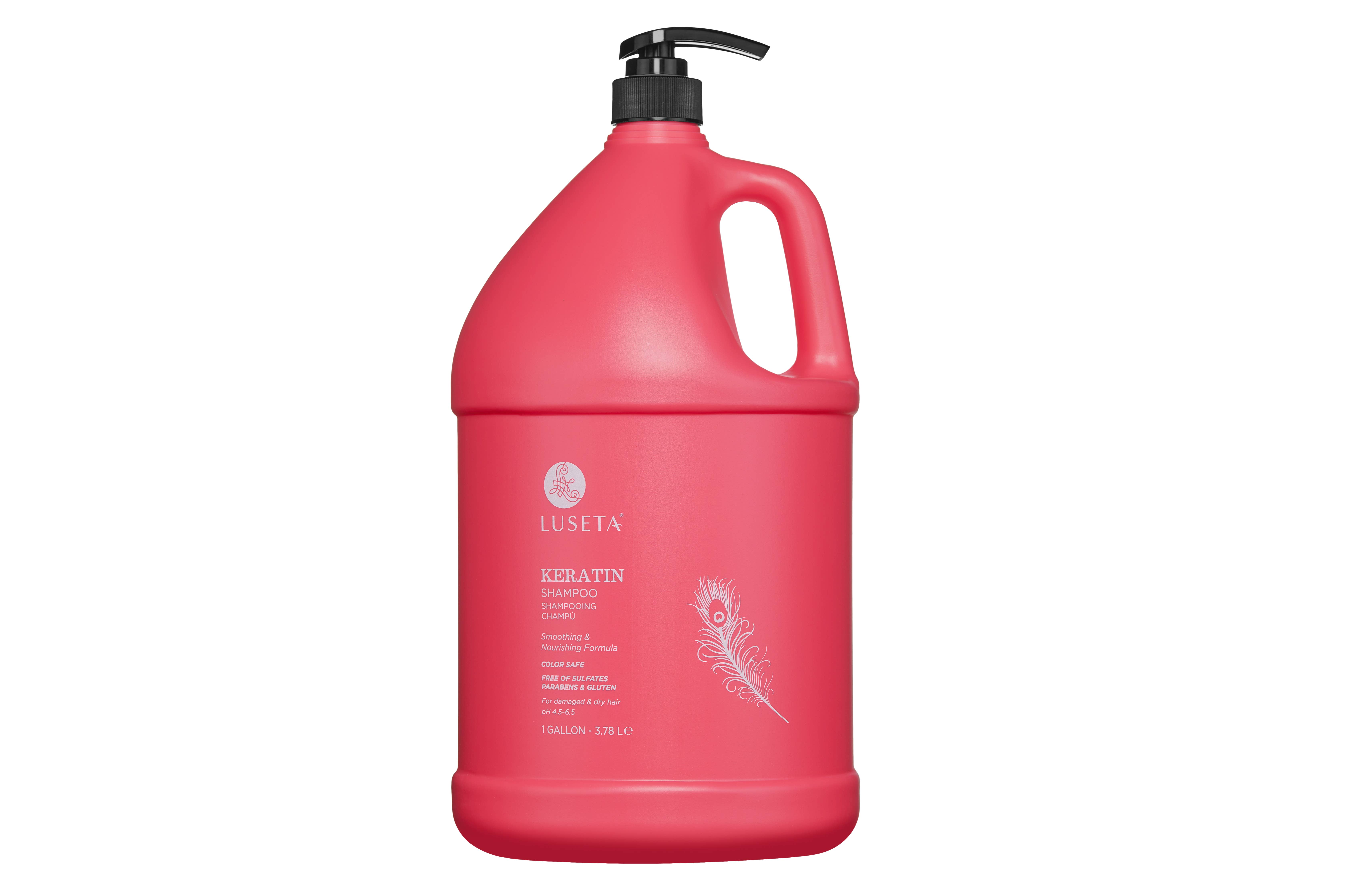 Luseta Beauty - Wholesale Hair Shampoo - Keratin Smooth Shampoo - 1 Gallon