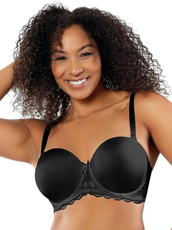 Parfait Elissa Strapless Multi-Way Underwire Bra P5011-Black for wholesale by Lingerie Mart