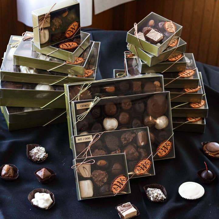 Assorted Boxes of Chocolates for wholesale by Weiser Classic Candy