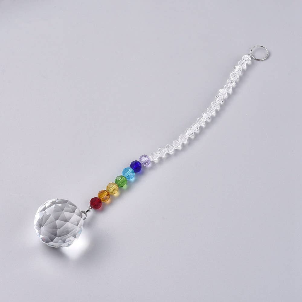 VIE - Wholesale Suncatcher - 7 Chakra Crystal Suncatcher39