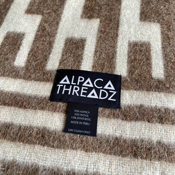 Alpaca Threadz - Wholesale Throw Blanket - Alpaca Wool Throws - Inca Design8