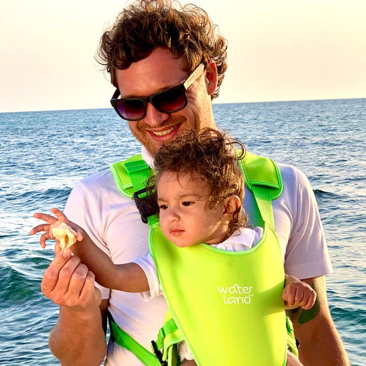 WaterLand Baby Carrier by Baby Smart - Vente Porte-bébé - Key Lime Green