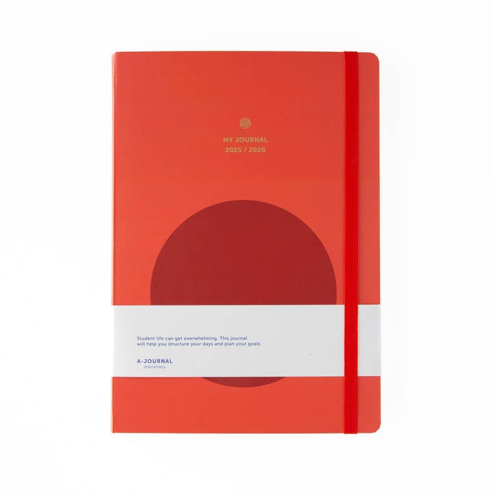 A-Journal Stationery – Großhandel Tagebuch – Mein Tagebuch A4 Schulplaner 2025/2026 Kreis Koralle