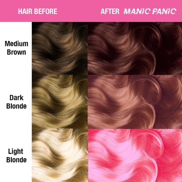 Manic Panic - Wholesale Hair Dye - Cotton Candy™ Pink - Classic High Voltage®