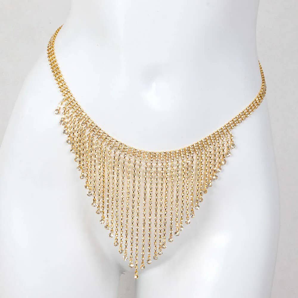 Syrrios Gifts LLC - Vendita all'ingrosso Catena per viso/corpo - Cintura Sexy con Perizoma di Strass Gioielli per il Corpo Lingerie Cristallo7