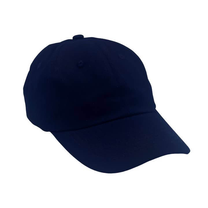 Customizable Baseball Hat in Nellie Navy (Adult) for wholesale by Bits & Bows