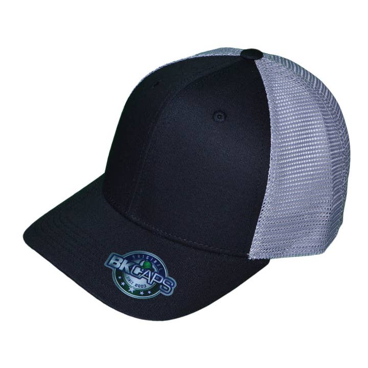 Buck Wholesale - Wholesale Trucker hat – Unisex - Blank Trucker Hats - 6 Panel Structured Slightly Curved Bill41