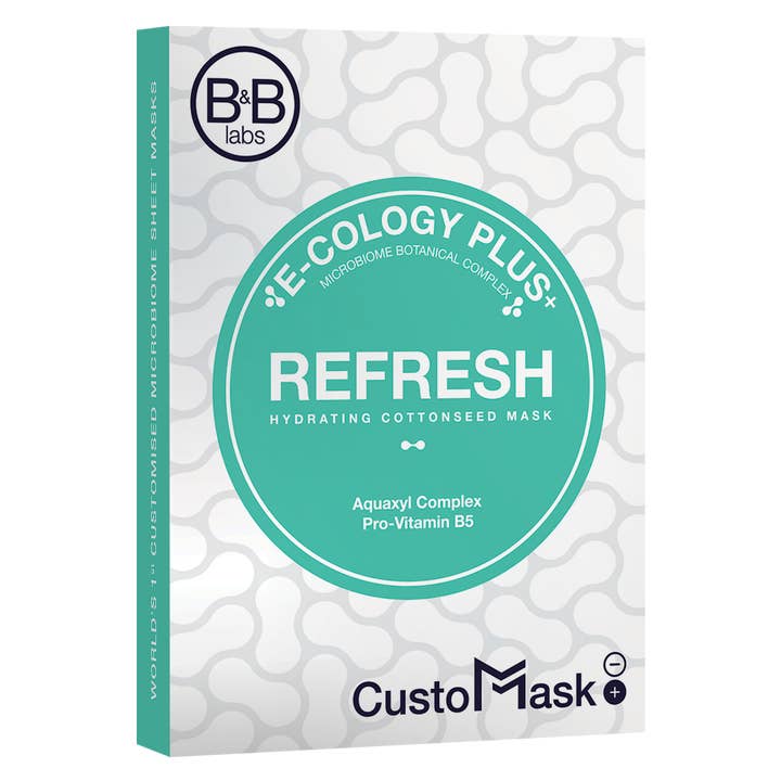 B&B LABS Customask Refresh Hydrating Cottonseed Mask Box of 5 for wholesale by My Beauty World