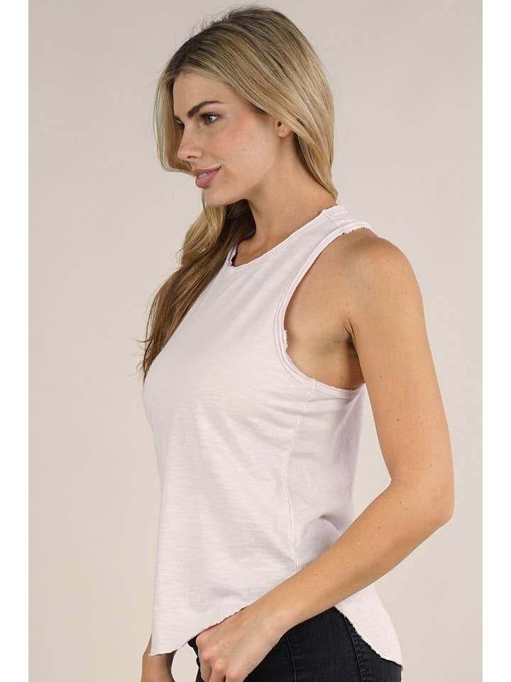 Lovestitch - Wholesale Tank Top - Women's - Basic Knit Cotton Slub Tank Top9