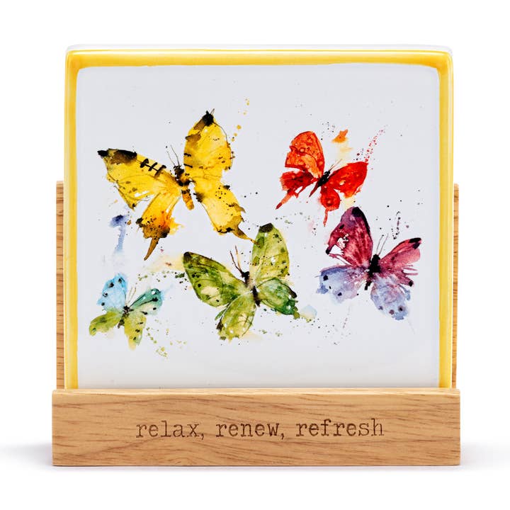 Flock of Butterflies Essential Oil Diffuser for wholesale by DEMDACO