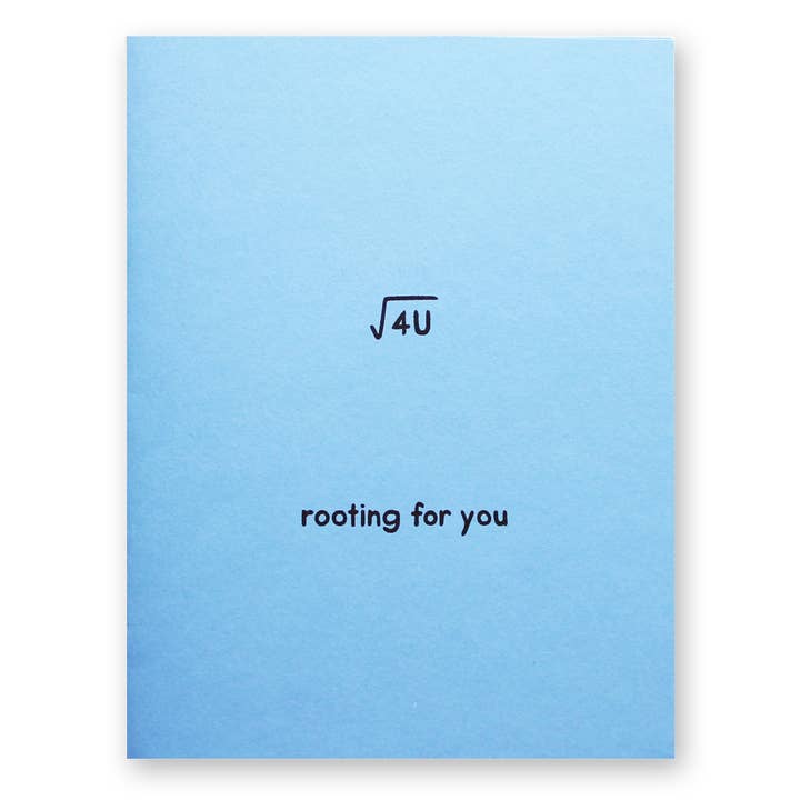 Rooting For You Card for wholesale by The Chemist Tree