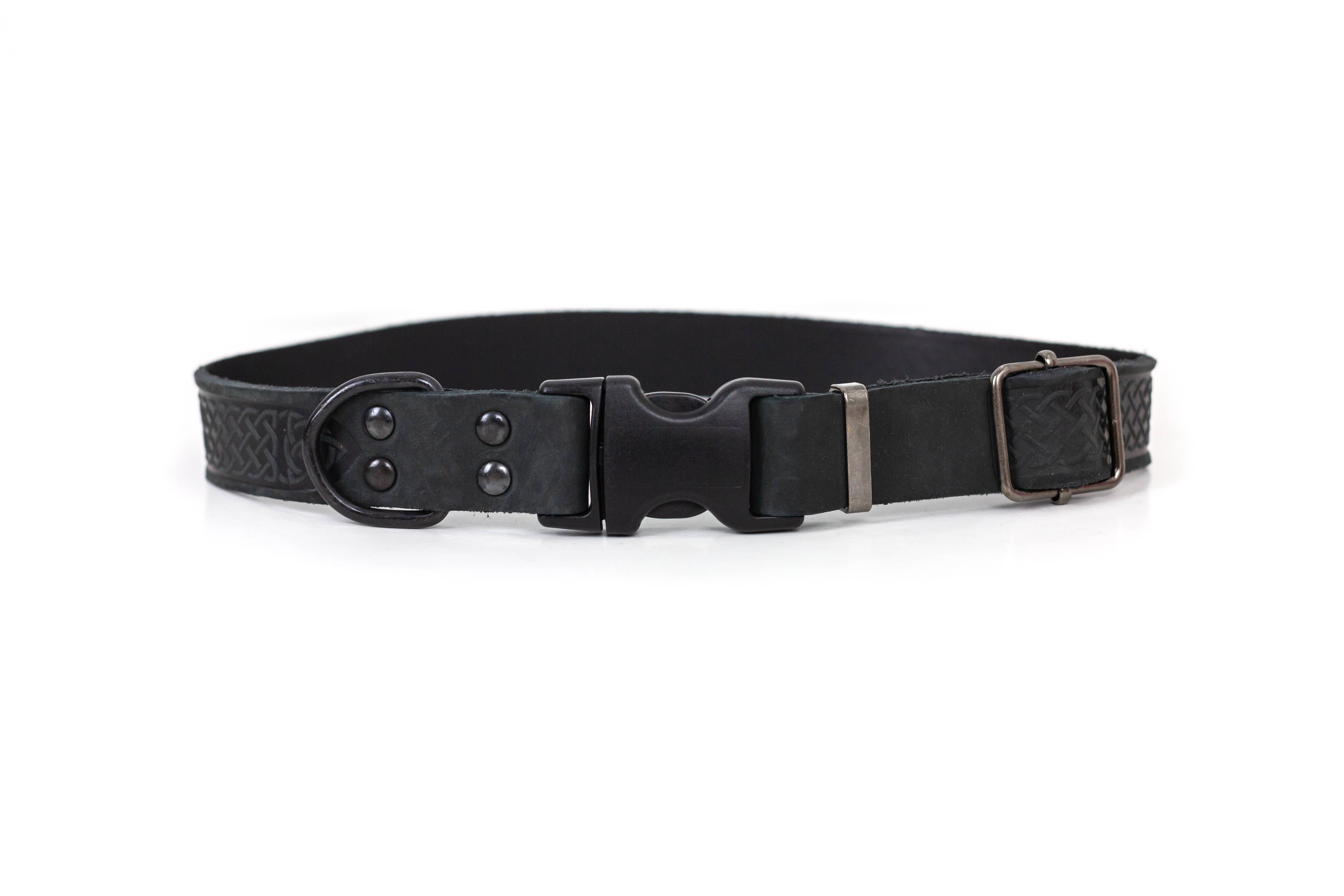 Euro-Dog Collars and Leads – Großhandel Haustierhalsband – Hund – Weiches Leder-Hundehalsband im keltischen Sportstil10