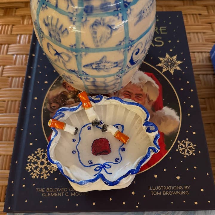 House of Savage - Wholesale Decorative Tabletop Object - CERAMIC CIGARETTES - SET OF THREE