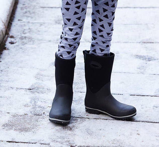 Kids Youth Neoprene Cold Weather Boot - Black for wholesale on Faire10
