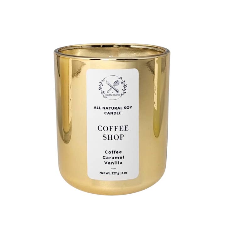 Perla López Baray - Wholesale Jar/Filled Candle - Custom Label | All Natural Soy Candle | 9 oz Luxe Glass Jar4