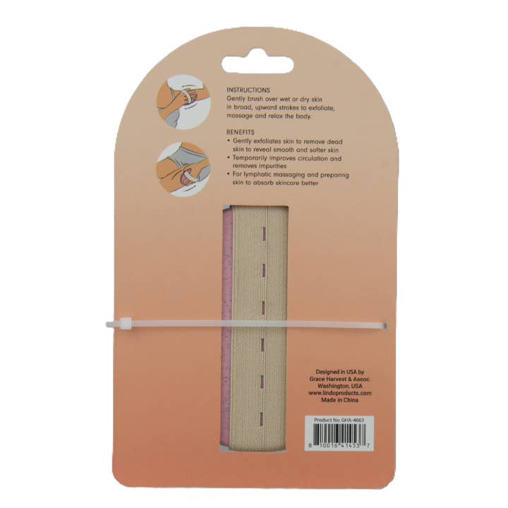 Lindo - Wholesale Body Brush - Lindo Vegan Dry Brush – For Dry & Wet Use2