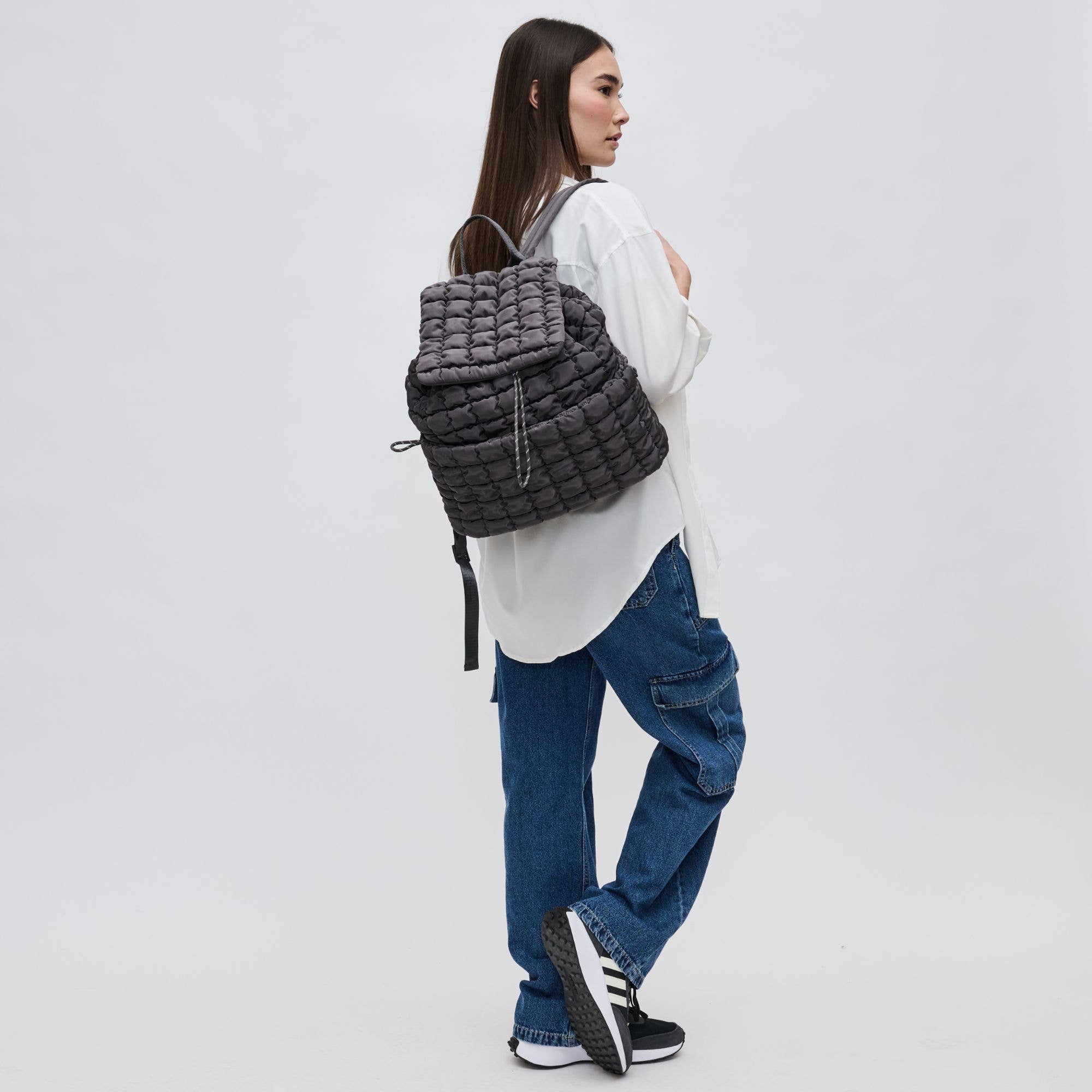 Sol and Selene – Mochila - Mulher por atacado – Mochila Acolchoada de Nylon Vitality10