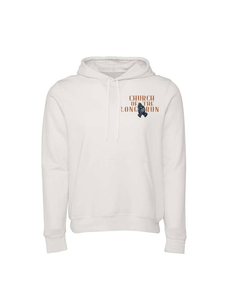 Sudadera con capucha Church of the Long Run para venta al por mayor de Sarah Marie Running Co