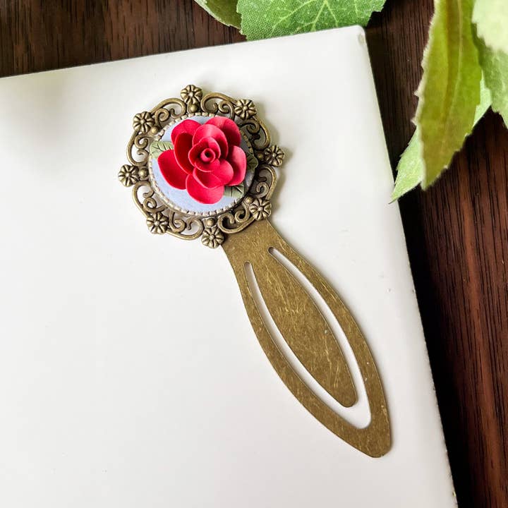 Marque-page rose (court) pour la vente par Retrochrome Creations