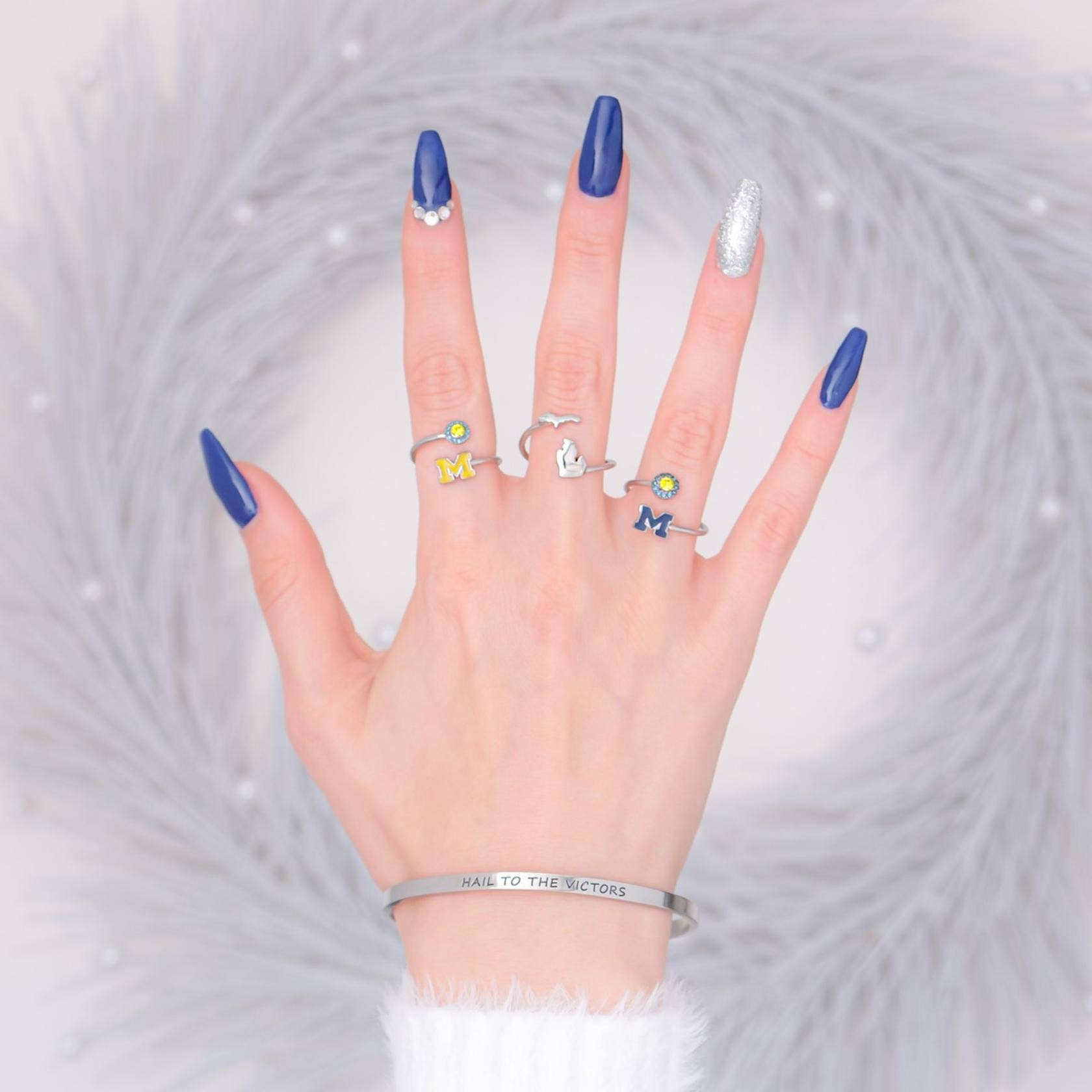 Stone Armory - Wholesale  - Michigan Wolverine Bracelet 'Hail To The Victors'1