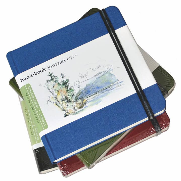Travelogue Square Journals for wholesale by Orange Art/Creative Art Materials