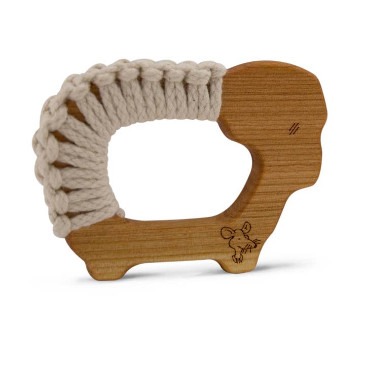 Collection de fils en bois Senger Mouton pour la vente par Hape Toys