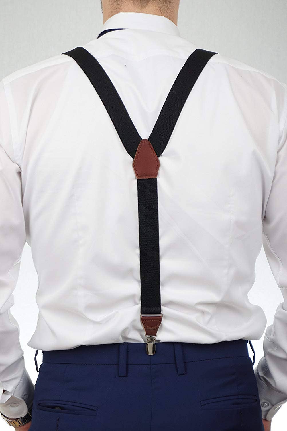 Massi Morino - Wholesale Belt - Men's - Massi Morino® suspenders for men made of genuine leather22