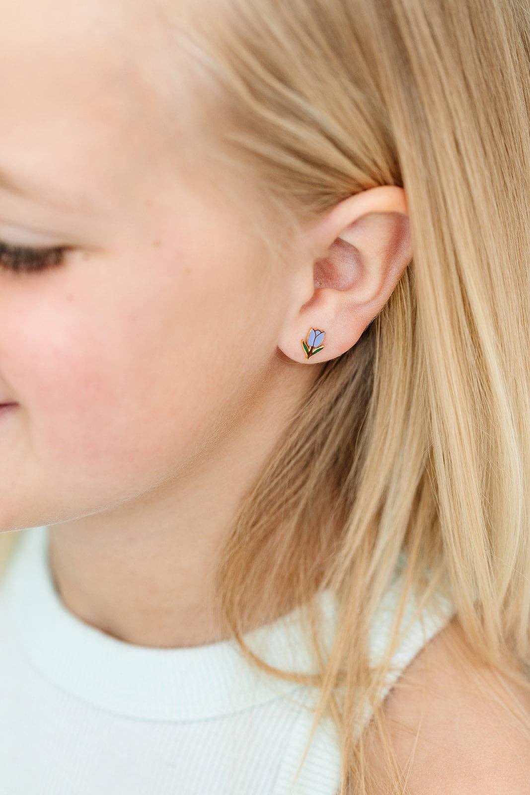 Pip Pop Post - Wholesale Stud/Post Earrings - Tulip1