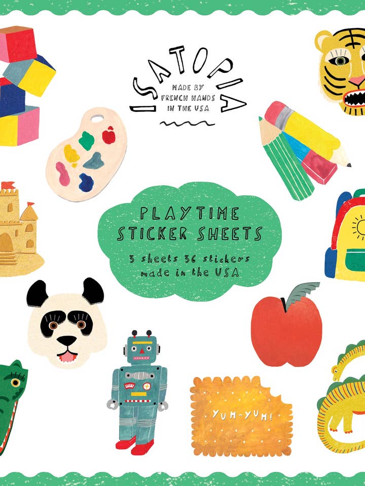 Speeltijd Stickervellen voor wholesale door Isatopia