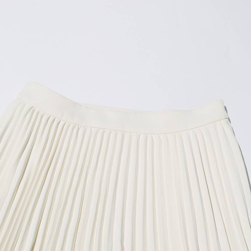 Color as pictures SY215 Chic Autumn Suit & Pleated Skirt Ensemble for wholesale on Faire18