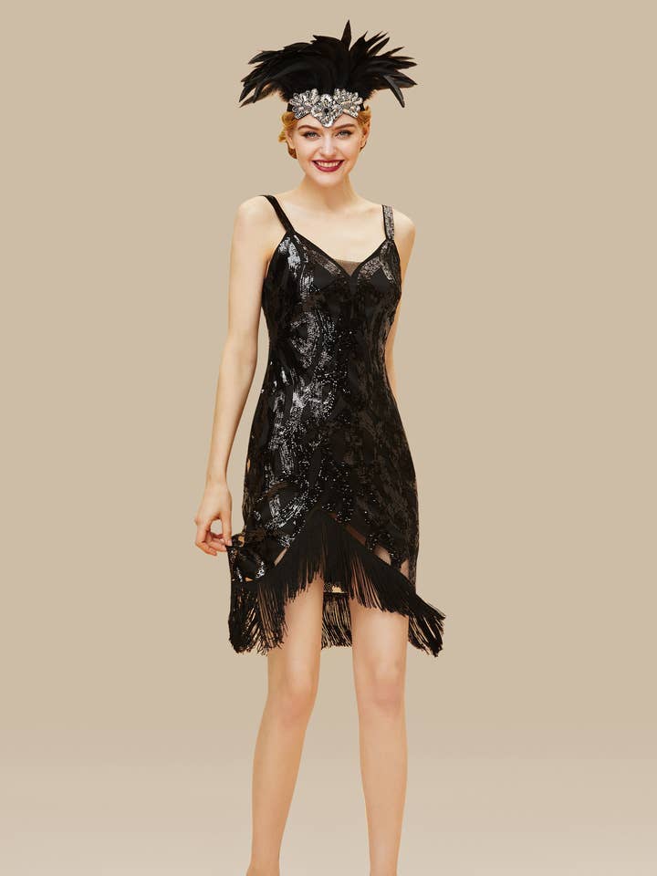 Thick Strap Sheer Scoop Neck Dress for wholesale by BABEYOND