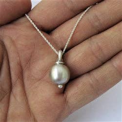 Luxe Design Jewellery - Wholesale Pendant/Charm Necklace - Doggy Charm and Sphere Pendant for Dog Ashes Necklace1