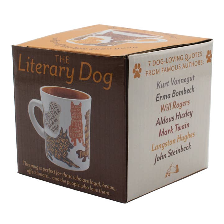 Unemployed Philosophers Guild - Wholesale Coffee Mug - Literary Dog Mug3