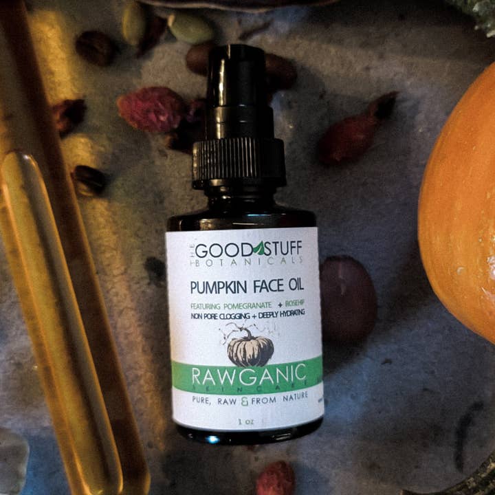 Græskar Face Olie for engroshandel hos The Good Stuff Botanicals