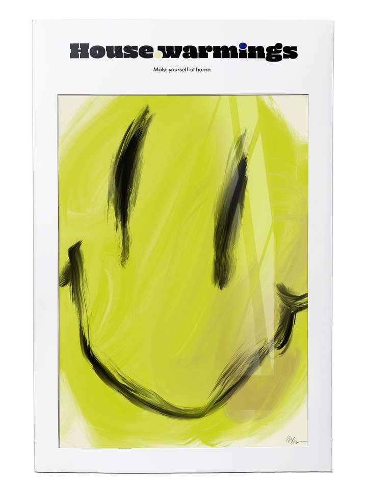 SMILEY Art Print - A3 Size for wholesale by House.warmings