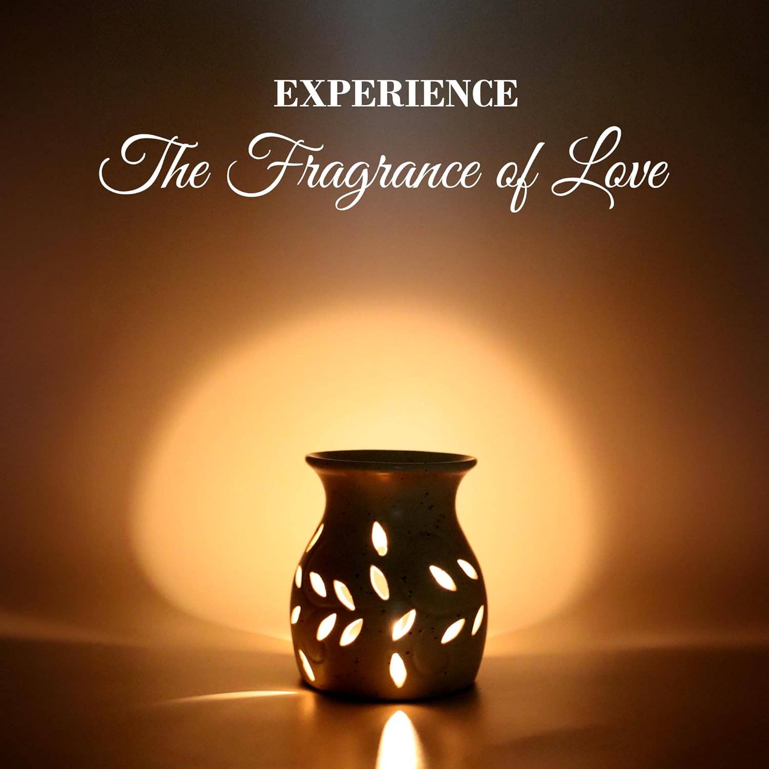 Hosley - Vente Diffuseur d'huile essentielle à chaleur - LOT DE 3 CHAUFFE-HUILE EN FORME DE FEUILLE D'IVOIRE HOSLEY® DE 4,5 po DE HAUT7