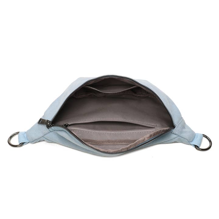 INES DELAURE - Wholesale Belt Bag - Women's - Canvas banana for women
