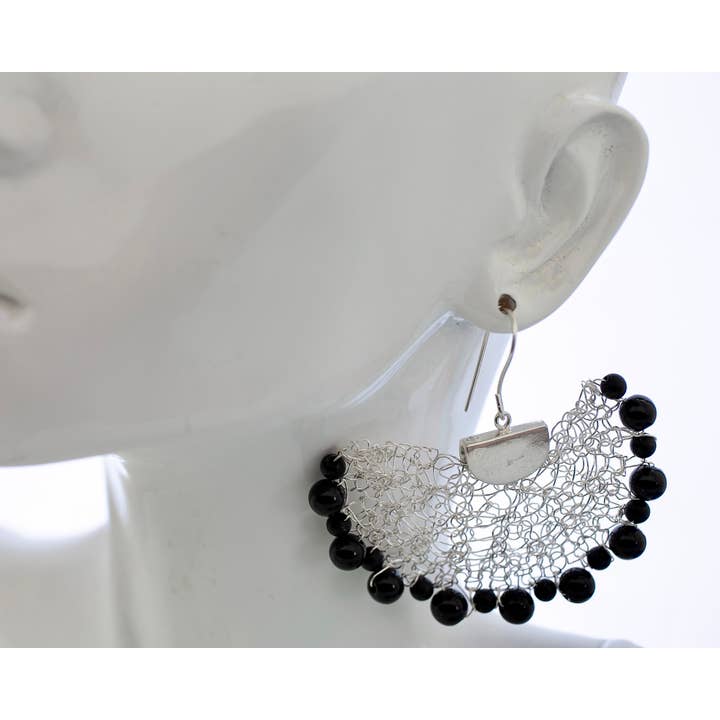 Pret-A-Porter Jewels - Wholesale Dangle Earrings - Statement Fan Earrings