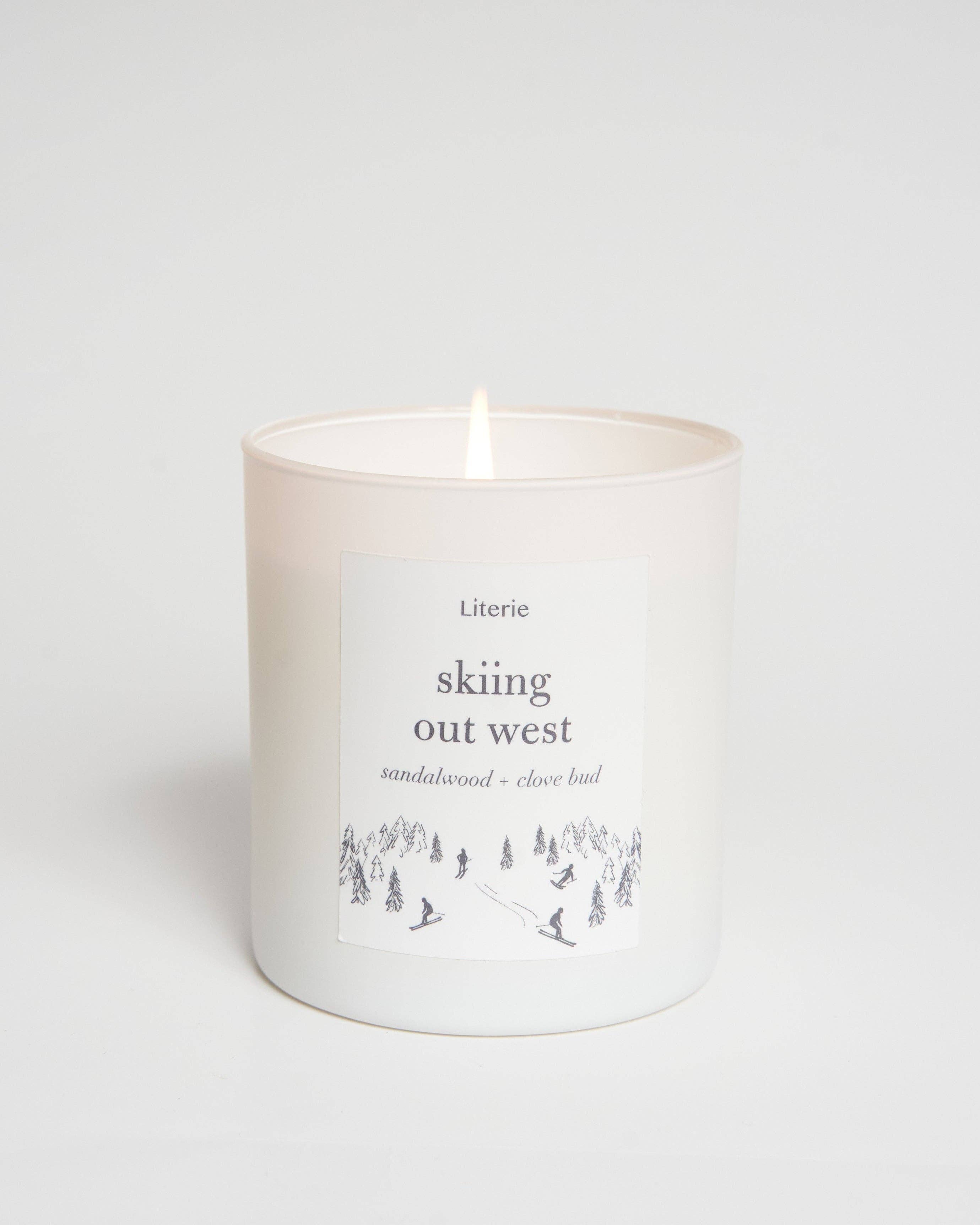 Literie – Vela em jarro/copo por atacado – Férias de esqui no oeste com chapéu Kemo Sabe3