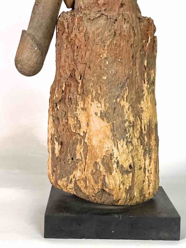 The Niger Bend - Venta al por mayor Escultura - Estatua de fetiche de fertilidad del pene articulado masculino con fuente vintage |12