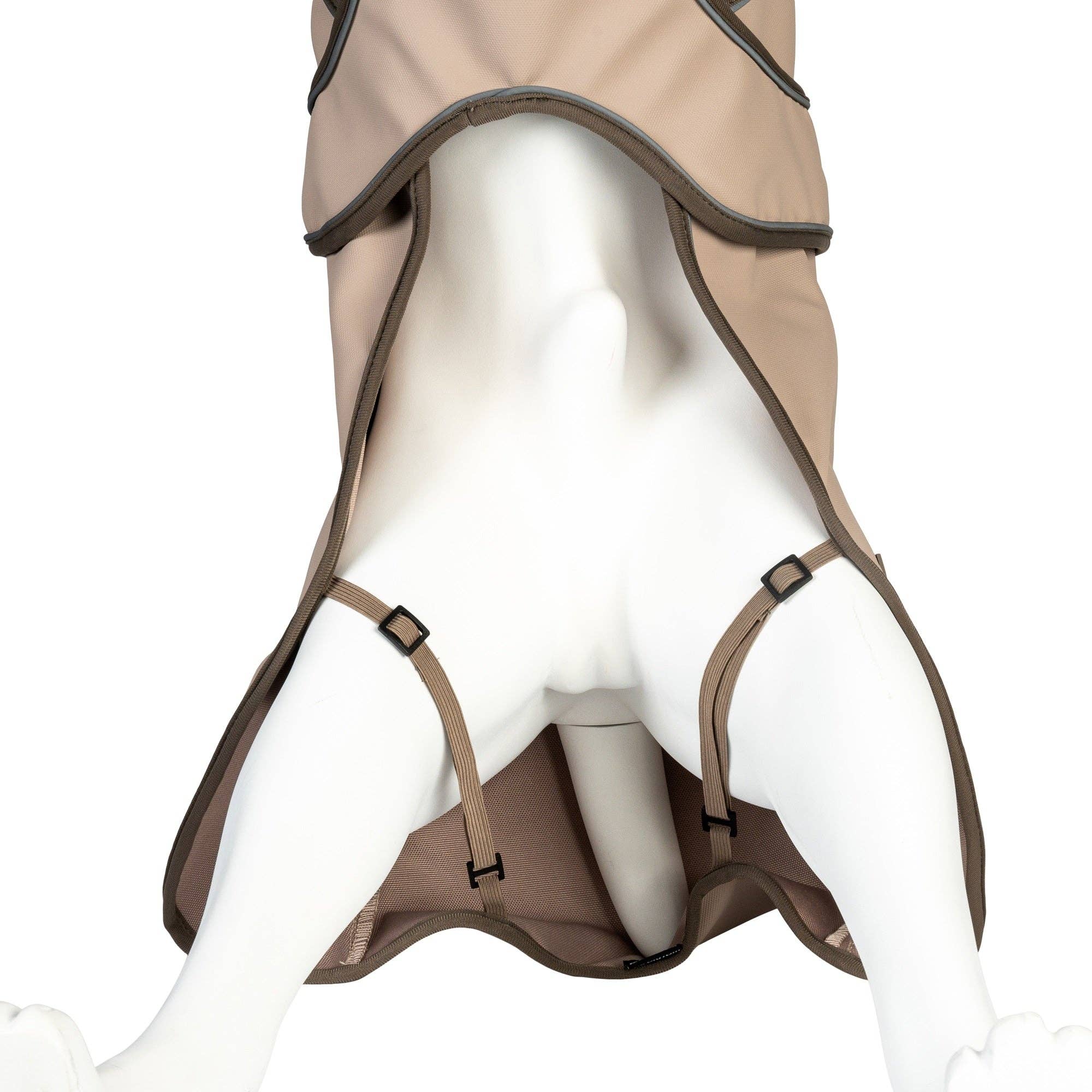 Max & Molly – wholesale Hundregnrock - Hund – Regntäcke för hundar - Matrix 2.0 Sand5