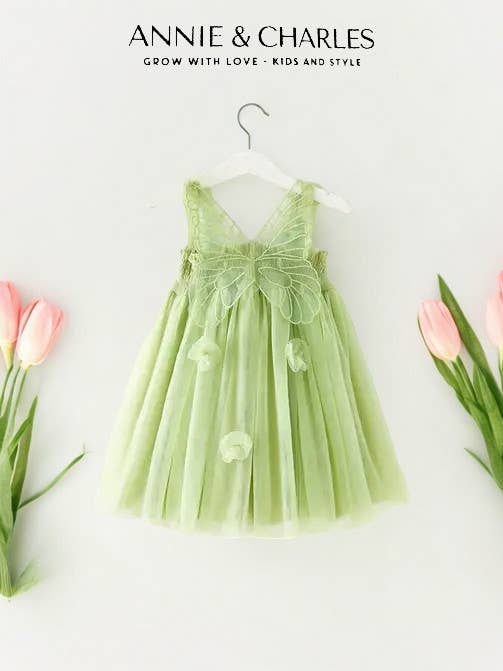 Annie & Charles – wholesale Dress – Baby – Annie & Charles® tulle dress PAPILLON2
