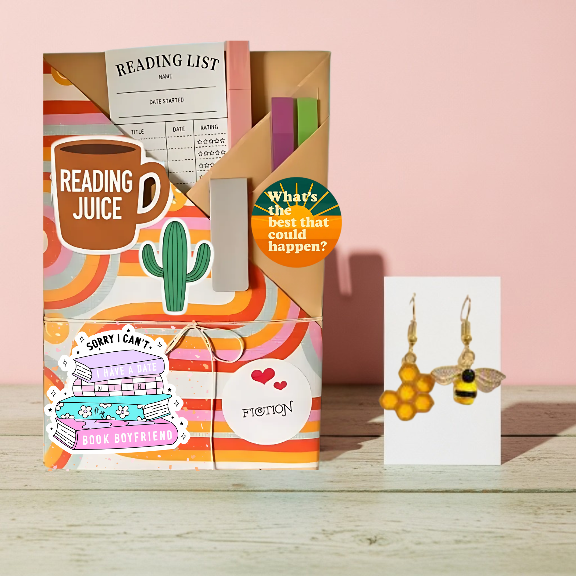 Nefer Designer Candles & Home Decor - Wholesale Biography & Memoir Book - Blind Date Book & Earrings Gift Set – Wholesale Bestseller37